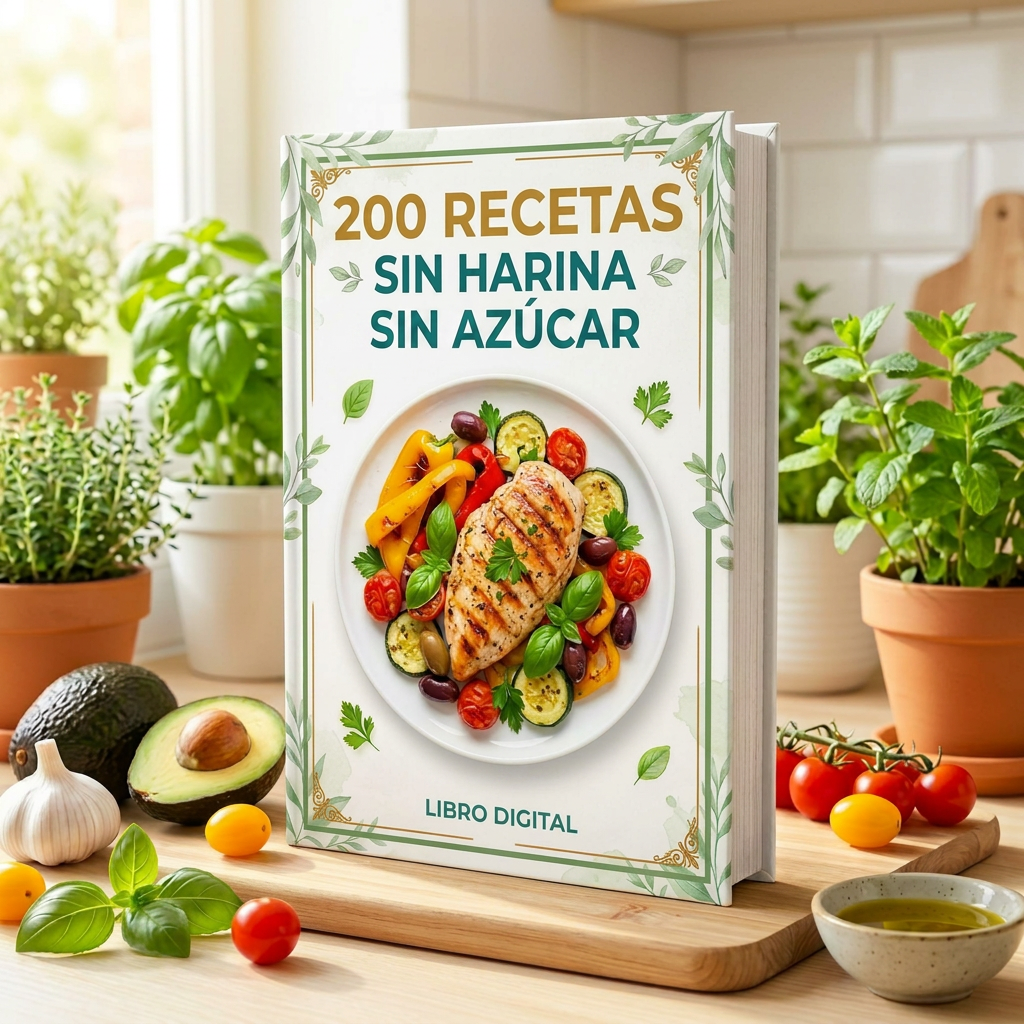 Comé Rico Sin Harina y Sin Azúcar: 200 Recetas Irresistibles para Todos los Días